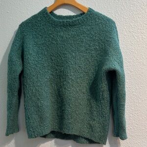J. Crew Teal Crew Neck Sweater